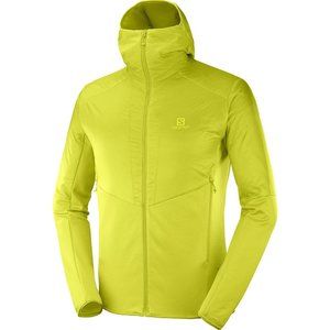 NEW SALOMON OUTLINE WARM JKT M CITRONELLE/HEATHER